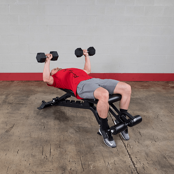 Body Solid Flat, Incline And Decline Bench