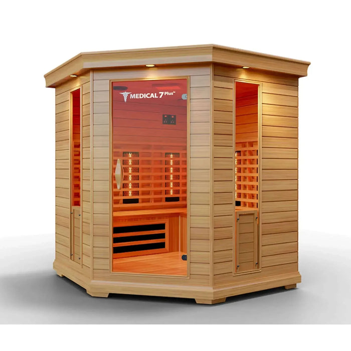 Medical Breakthrough 7 Plus Corner Infrared Sauna
