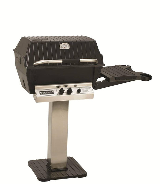 Broilmaster Premium Series 27-Inch Freestanding Natural Gas Grill with 2 Standard Burners in Black