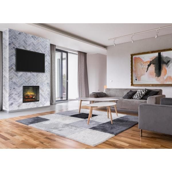 Dimplex Revillusion 24-Inch Built-In Fireplace Insert in Weathered Grey