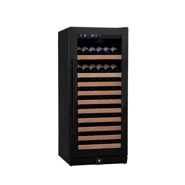 Kings Bottle 100 Bottle Kitchen Wine Refrigerator Freestanding - Right Hand Hinge