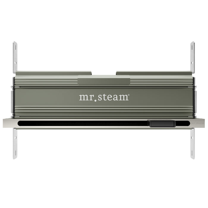 Mr. Steam AirButler Linear Steam Shower Control Package with AirTempo Control and Linear SteamHead in Black Oil Rubbed Bronze