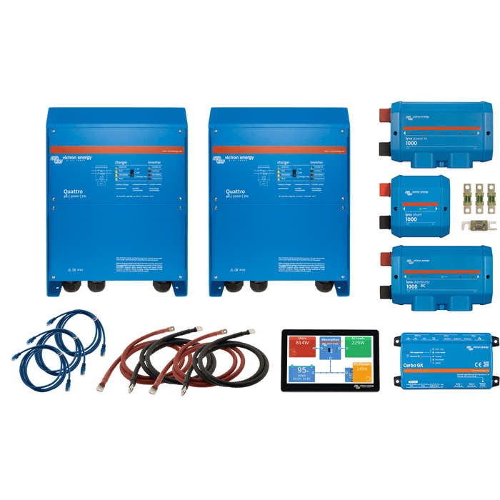 Victron Quattro 10kVA Residential Off-Grid Power System