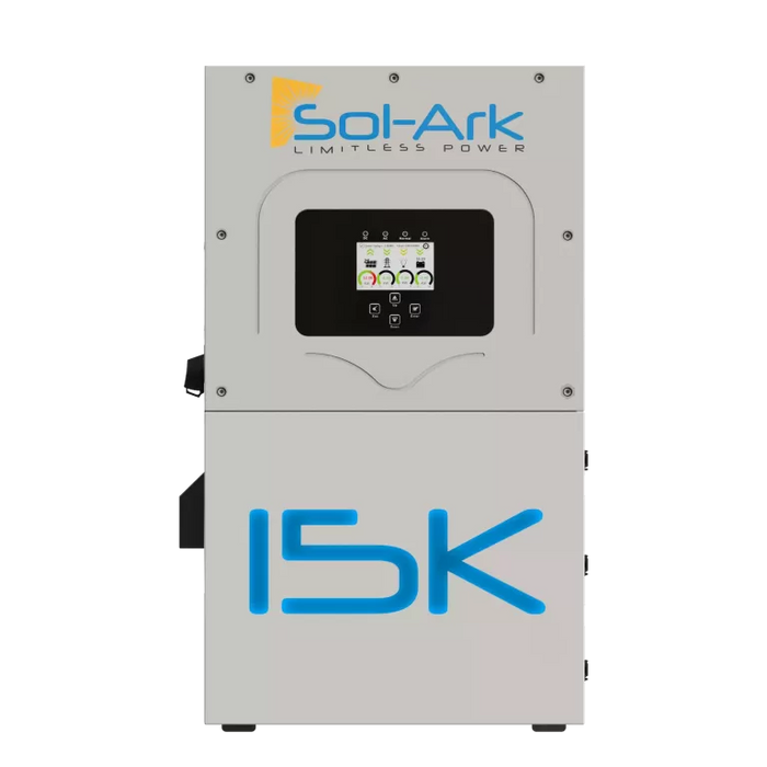 2X Kong Elite Max 38kWh Battery Bank  With 2 Sol-Ark 15K Inverter & 48 Solar Panels