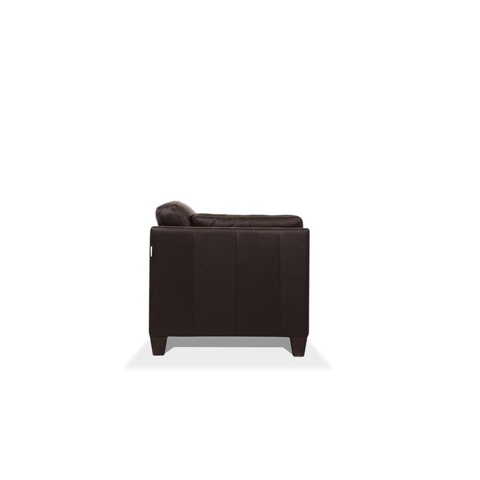 Chair, Chocolate Leather 55012