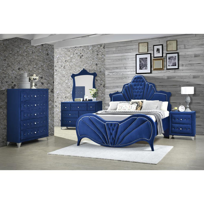 Dresser, Blue Velvet