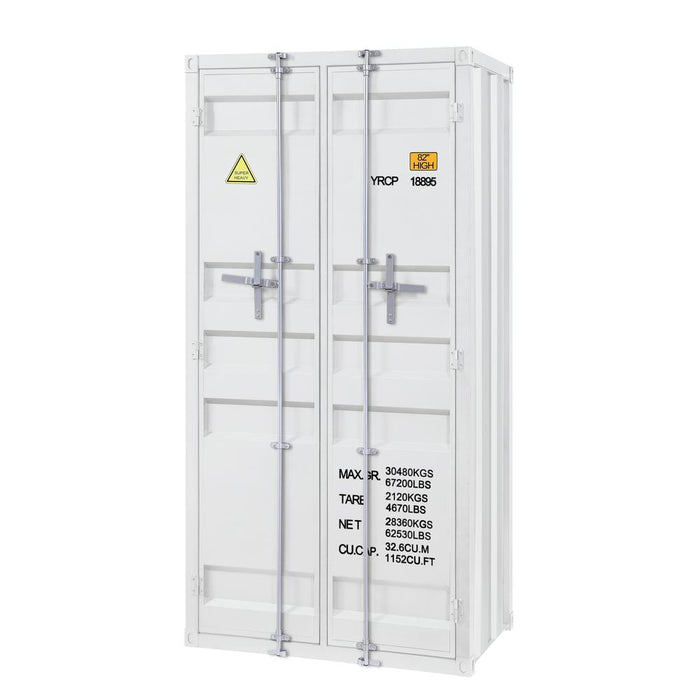 Cargo Wardrobe (Double Door), White