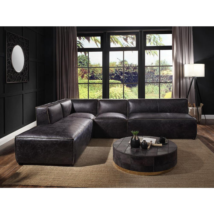 Birdie Modular - Armless Love, Antique Slate Top Grain Leather (56586)