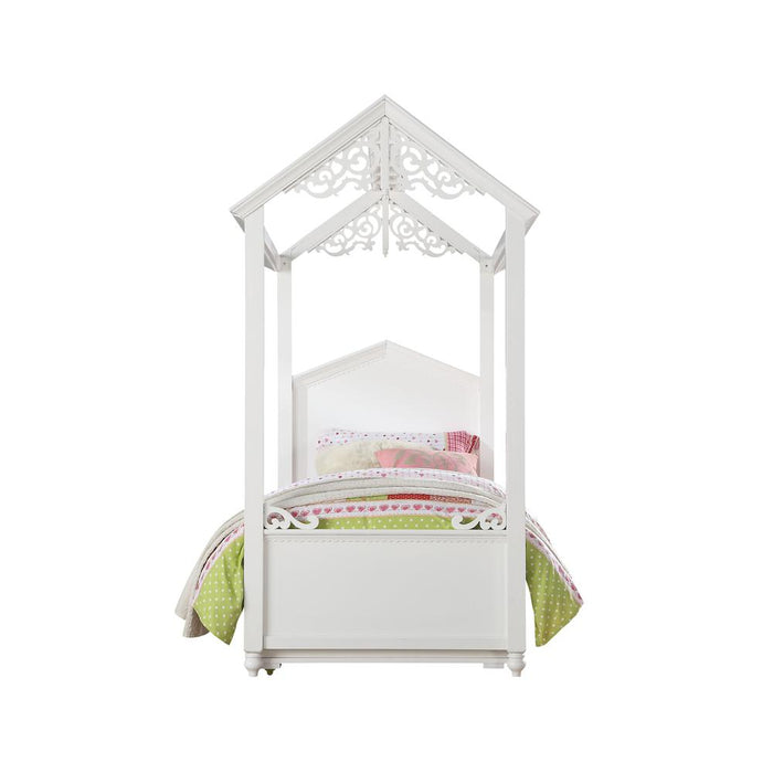 Rapunzel Full Bed, White (1Set/2Ctn)