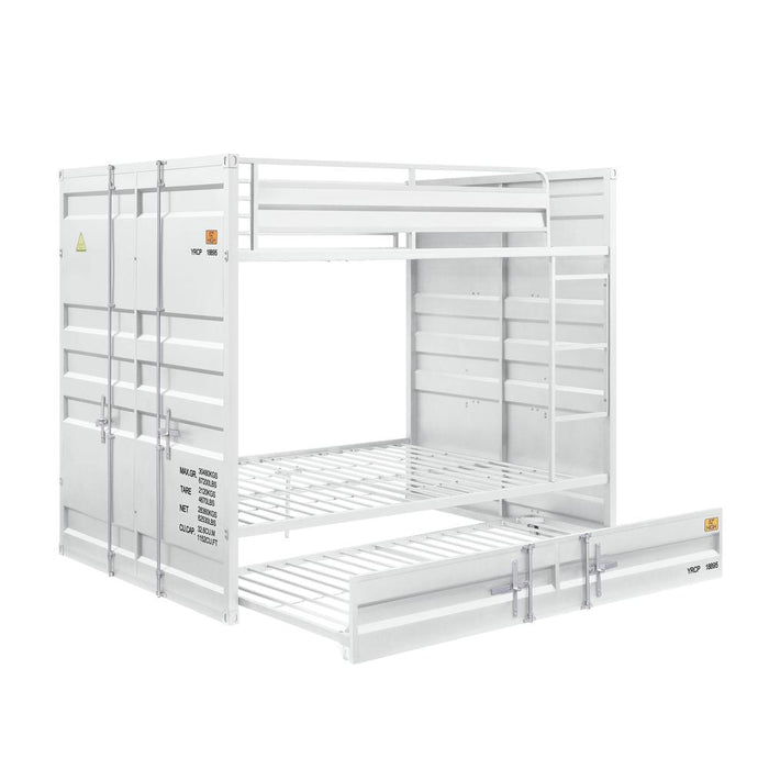 Bunk Bed (Full/Full), White