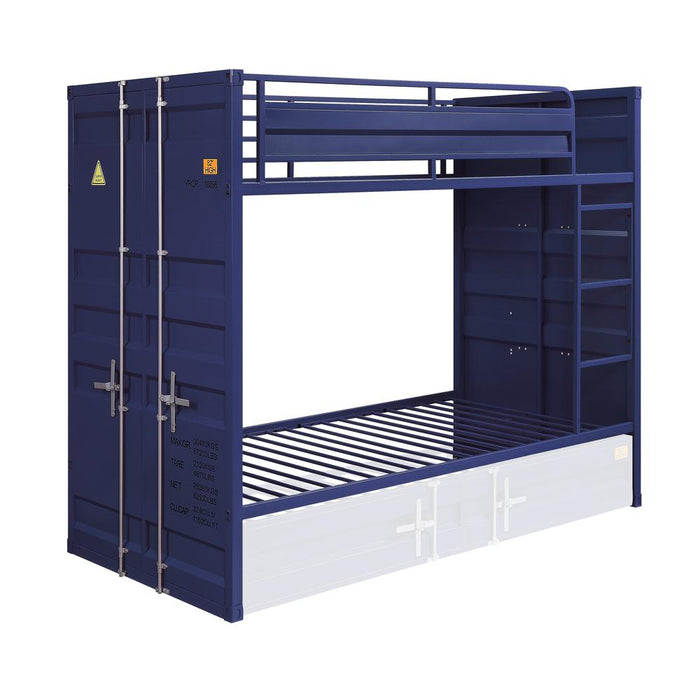 Bunk Bed (Twin/Twin), Blue