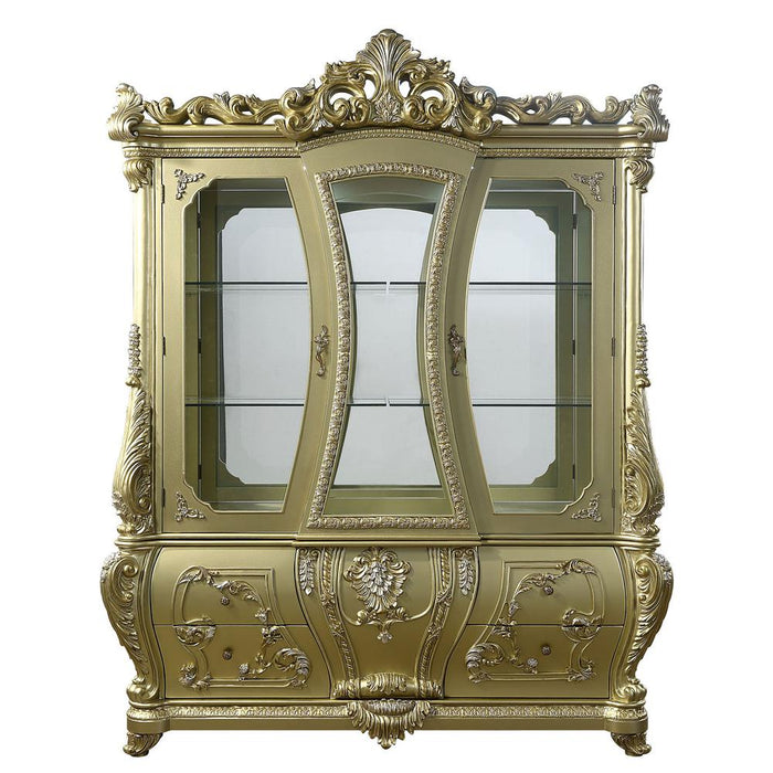 Cabriole Gold Finish Curio