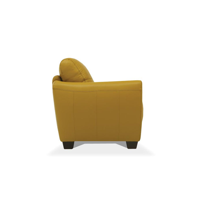 Sofa, Mustard Leather 54945