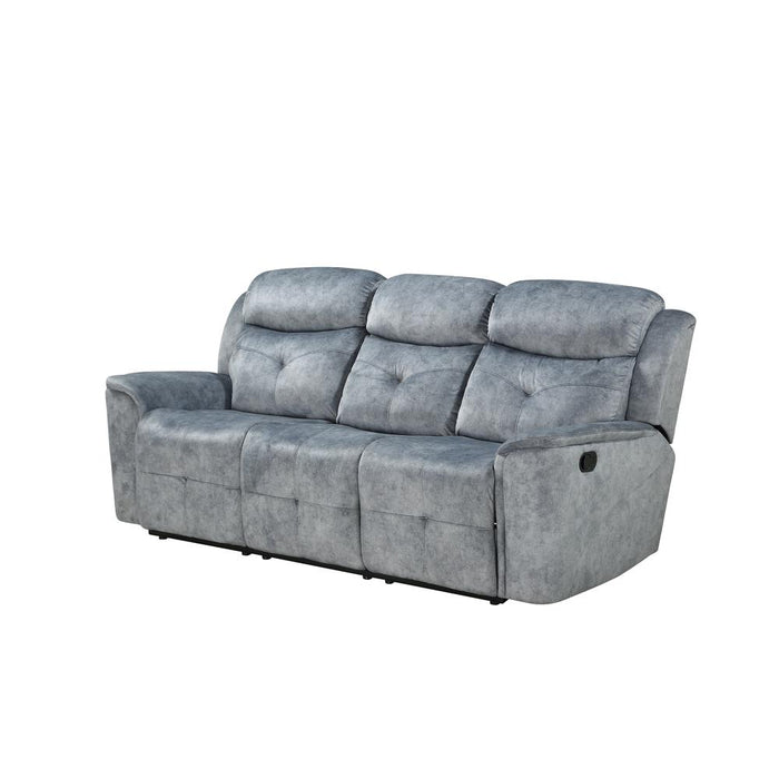 Sofa (Motion), Silver Gray Fabric 55030