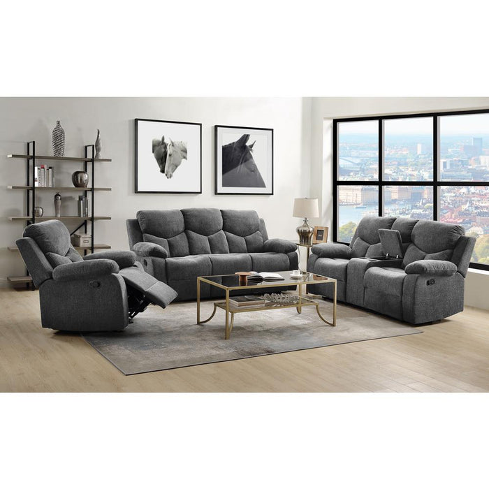 Sofa (Motion), Gray Chenille 55440