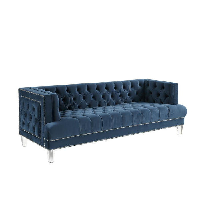 Ansario Sofa, Blue Velvet (56455)