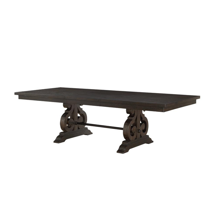 Maisha Dining Table, Rustic Walnut (1Set/2Ctn)