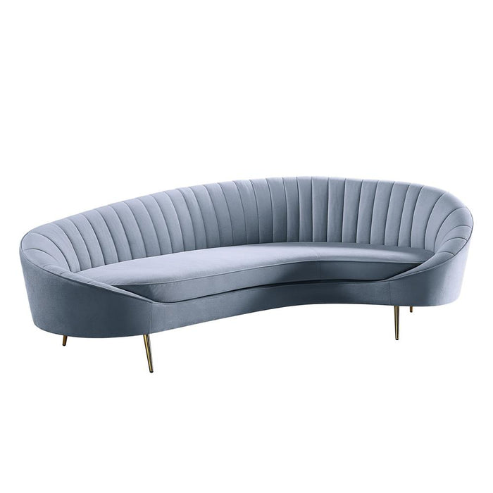 Ballard Sofa, Light Gray Velvet (LV00204)