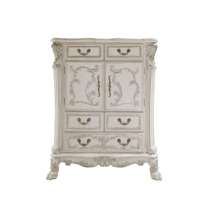 Dresden  Bone White Finish Chest