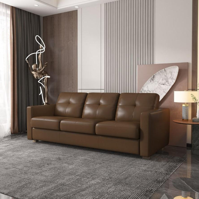 ACME Noci Sleeper Sofa, Brown Leather