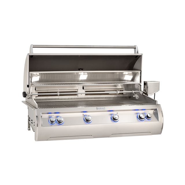 Fire Magic Grills E1060I-8EAP-W Echelon 50 Inch Built-In Grill with Analog Thermometer with View Window, Liquid Propane, Cast Stainless Steel "E" Burners-Natural Gas