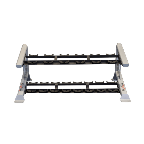 Body Solid Pcl Sdkr 2 Tier Saddle Dumbell Rack