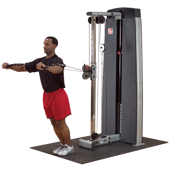 Body Solid Dual Cable Column-Machine, Freestanding No Stack