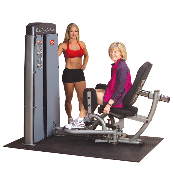 Body Solid Dual Inner Outer Thigh Machine, Freestanding, No Stack