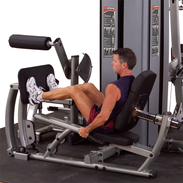 Body Solid Dual Leg/Calf Station, Dgym W Stack