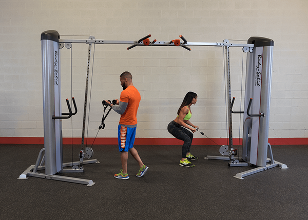 Body Solid Cable Crossover with 210lb Weight Stack