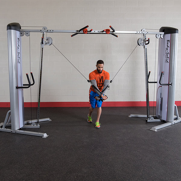 Body Solid Cable Crossover with 210lb Weight Stack