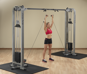 Body Solid Cable Crossover, 2-165Lb Stacks