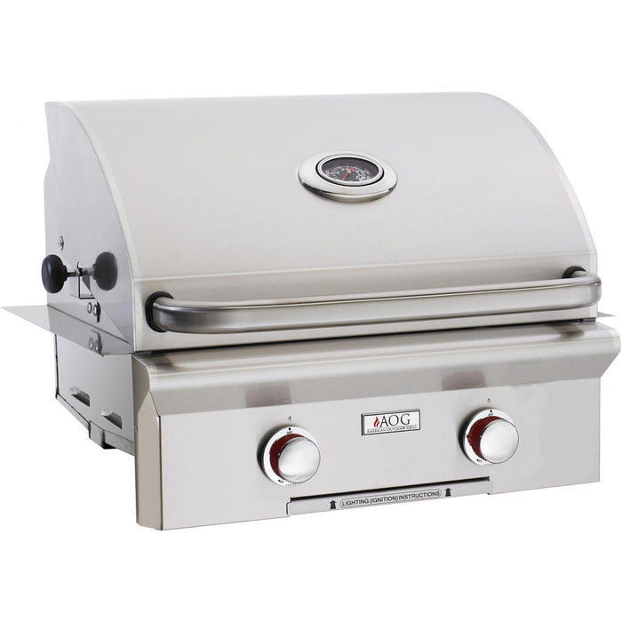 American Outdoor Grill 24” Built-in T-Series 2-Burner Natural Gas Grill