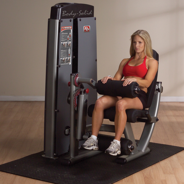 Body Solid Dual Leg Extension-Machine, Freestanding 210Lb Stack