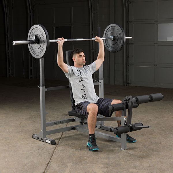 Body Solid Power Center Combo Bench Package