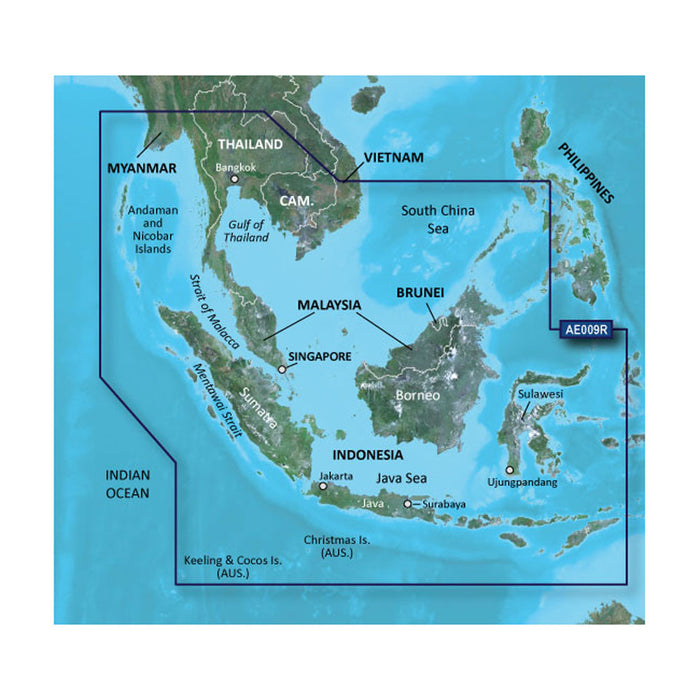 Garmin BlueChart&reg; g3 Vision&reg; HD - VAE009R - Sin/Mal/Indonesia - microSD&trade;/SD&trade;