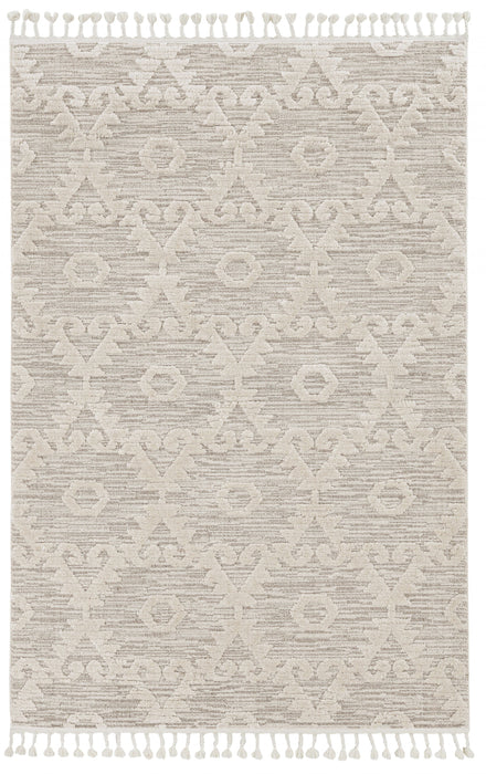 12' X 15' Ivory Beige Area Rug