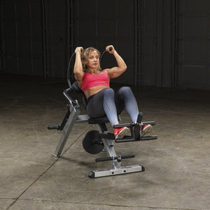 Body Solid Ab Crunch Bench Seated