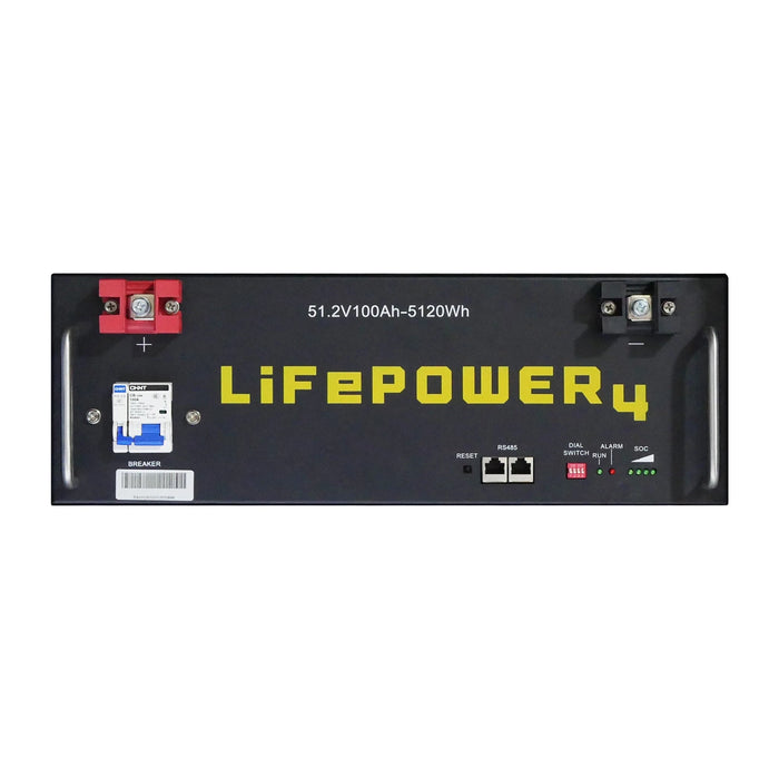 EG4 LifePower4 Lithium Battery 48V 100AH Server Rack Battery UL1973, UL9540A