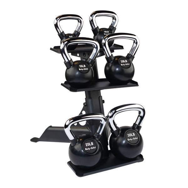 Body Solid Pcl Sdkr 2 Tier Kettlebell Rack