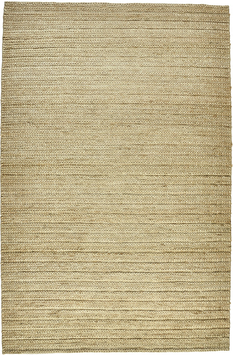 10' X 13' Tan Ivory And Taupe Hand Woven Area Rug