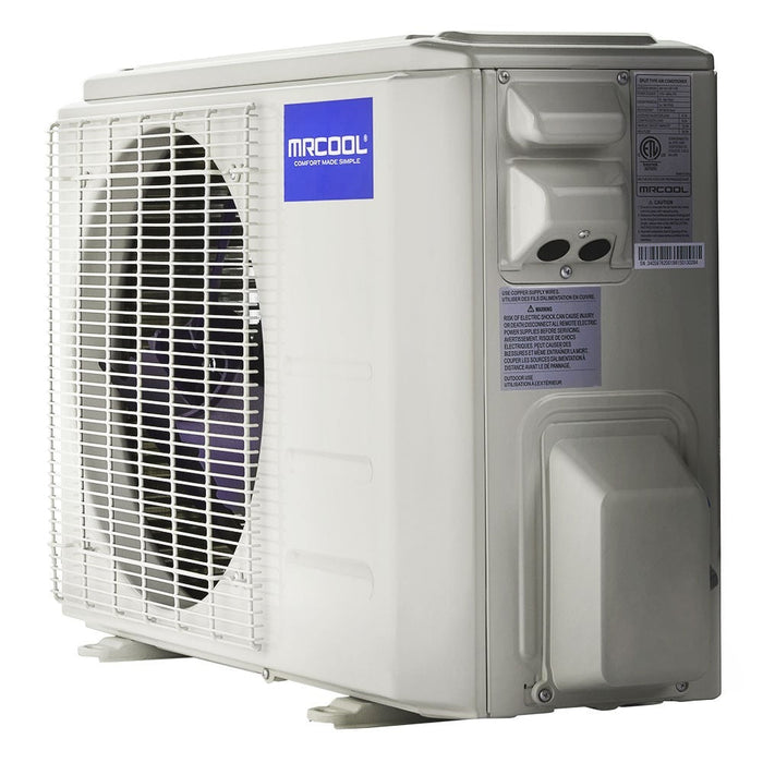 MRCOOL Olympus Hyper Heat 9K BTU, 0.75 Ton, 25 SEER, Ductless Mini Split Air Conditioner and Heat Pump Condenser