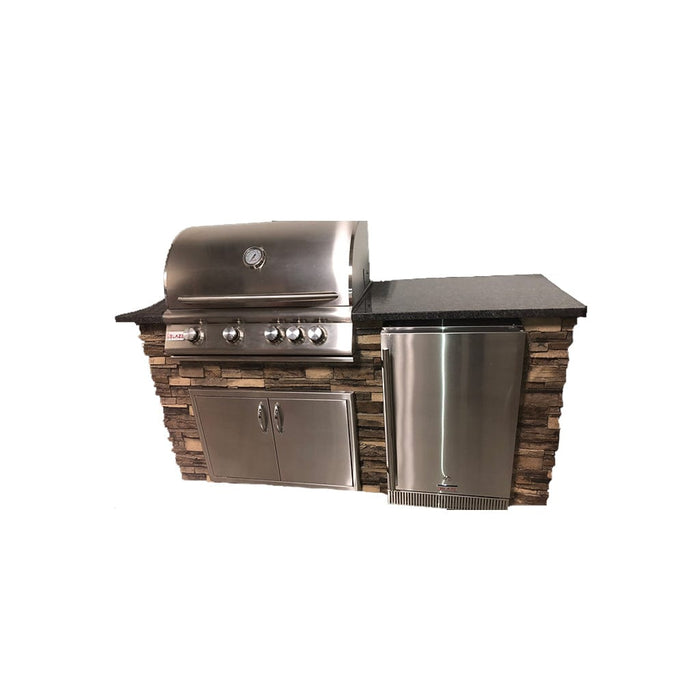 Tru Innovative 6ft B26121202 LTE Grill/Fridge Island