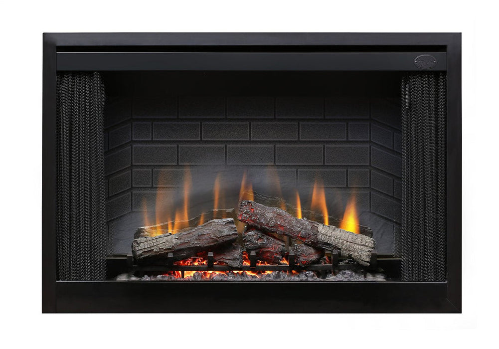 Dimplex 45-Inch Built-In Electric Fireplace Insert with Brick Effect and Purifire