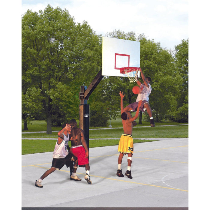 Lottery Pick ZipCrank 4" Adjustable Basketball Hoop System BA8350 by Bison