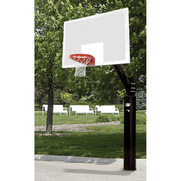 Perforated Steel Basketball Hoop System, Bison Ultimate BA874-BK