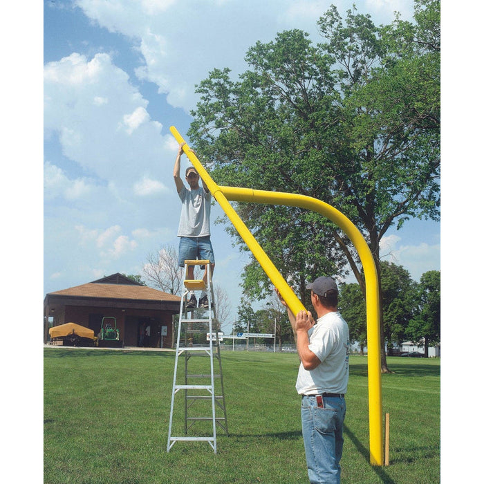 Bison 5-9/16" Gooseneck Football Goalposts Pair 72"