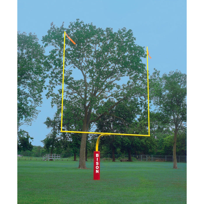 Bison 5-9/16" Gooseneck Football Goalposts Pair 72"