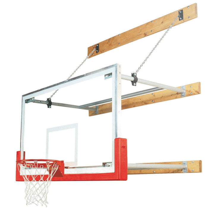 Bison 4'-6' Stationary Competition Basketball Hoop Package