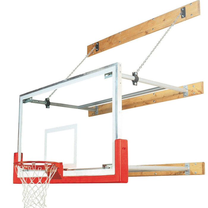 Bison 8'-12' Stationary Competition Basketball Hoop Package